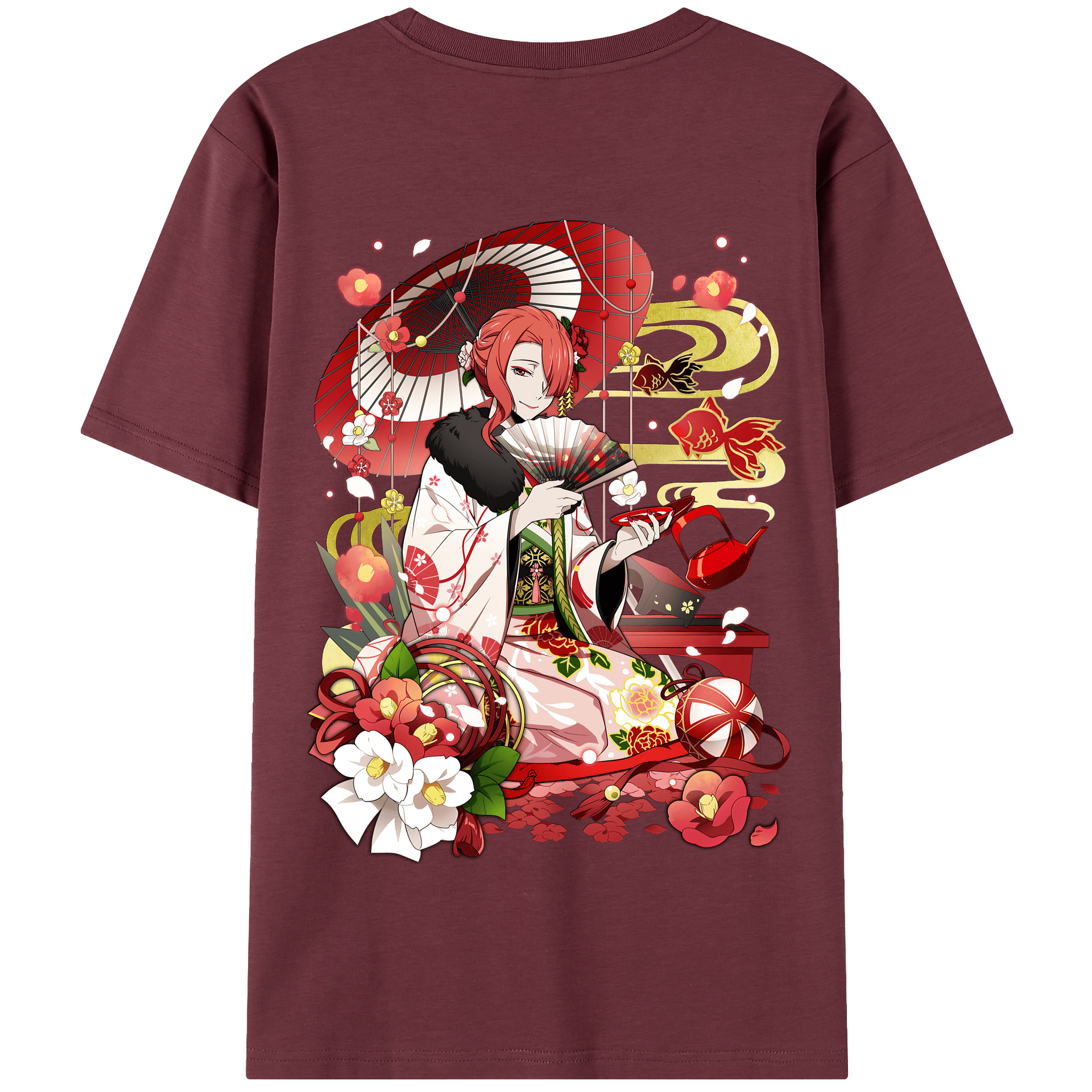 （画像用） 文豪ストレイドッグス Bungo Stray Dogs 綿100％半袖Tシャツ（背面プリント）
